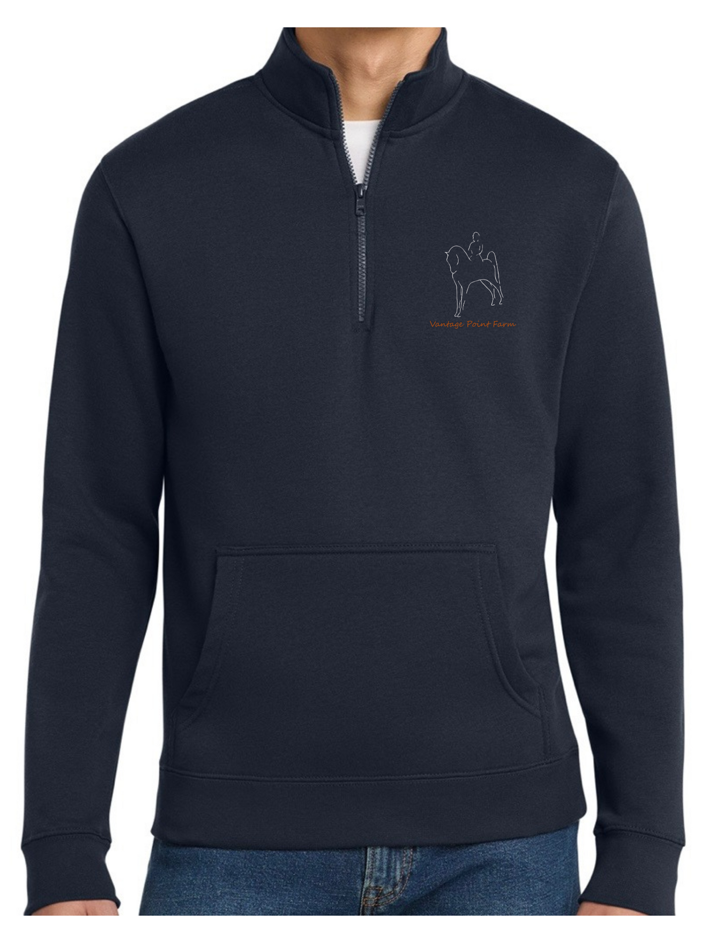 1/4 Zip Unisex Sweatshirt