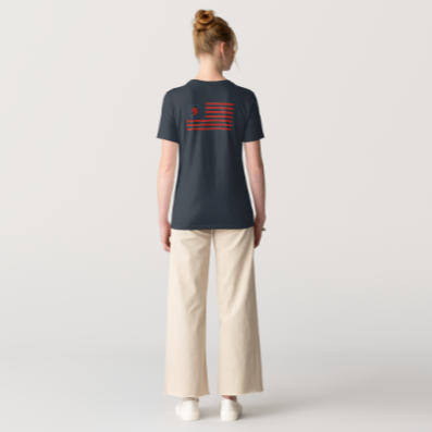 Equestrian America Flag Logo T-Shirt